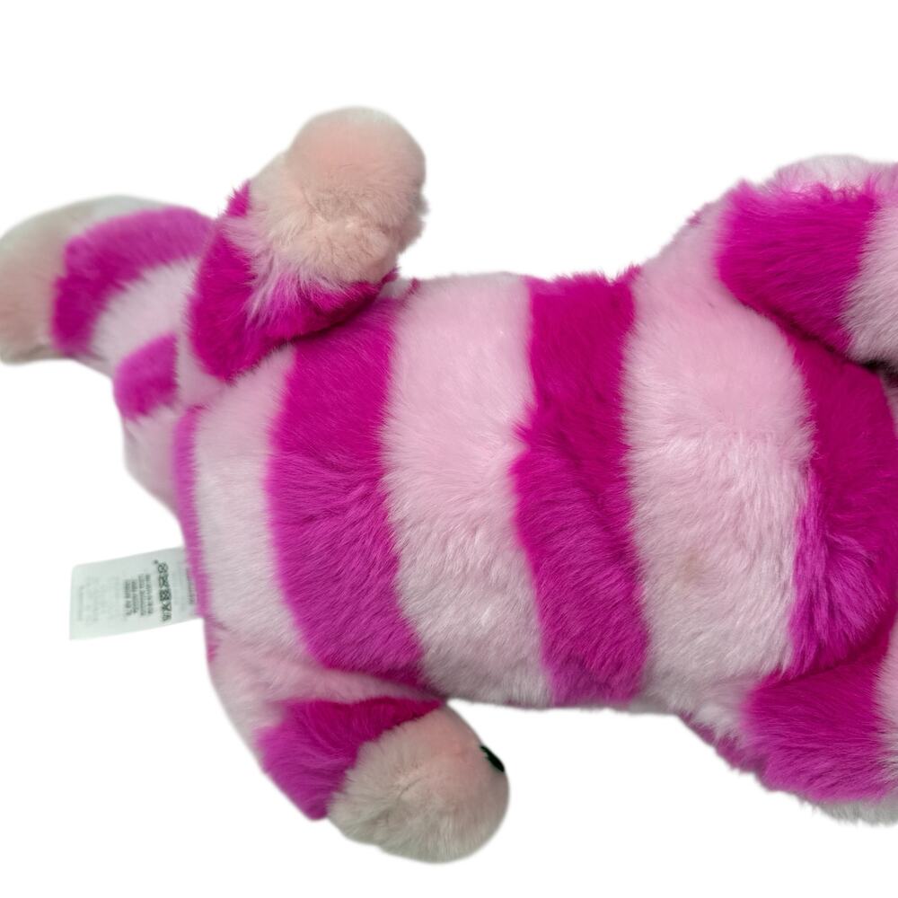 Disney Alice In Wonderland Cheshire Cat Plush PlushieToy Pink Purple Striped 19" - Picture 5 of 11